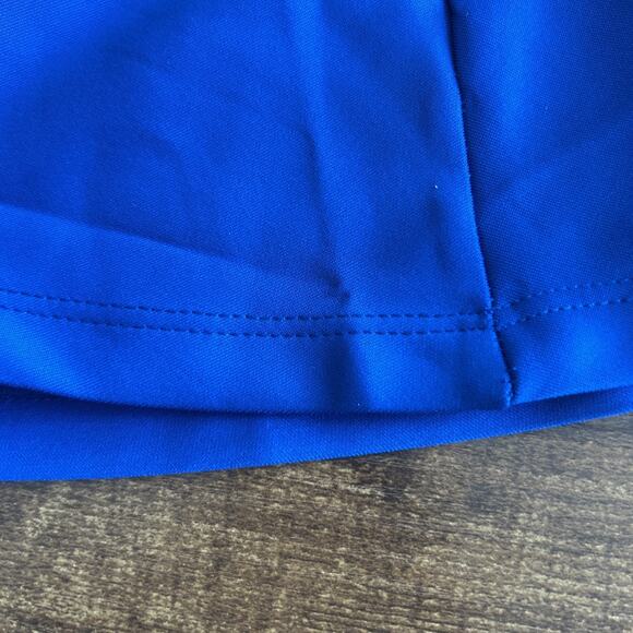 Made by Johnny NWT Medium Solid Blue Pull-On A-Line Skirt - Picture 10 of 13